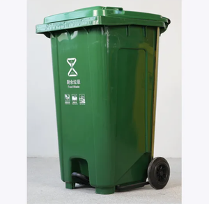 Conteneur de collecte des déchets commercial <span class=keywords><strong>sur</strong></span> roues avec couvercle - Conteneur extérieur grand format populaire avec couvercle - Product Image 2