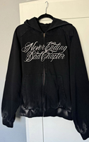 Hoodie Desainer Berkualitas Tinggi, Custom, Bahan Katun 100% Tebal, Cuci Asam, Lengan Crew, Model Boxy, Ritsleting, Grafis, Hoodie Acidwash