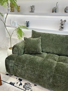 Modern Fabric Sectional <b>Sofa</b> With Tufted Back And Padded Arms For <b>Living</b> <b>Room</b> - Product Image 5