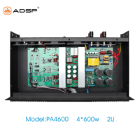 Toptan çok fonksiyonlu 4000 watt monoblok amplifikatör 8ohm empedans Metal kabuk