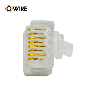 Fabrication UTP FTP 50U Plaqué Or UTP Lan <span class=keywords><strong>Rj45</strong></span> Connecteur <span class=keywords><strong>Cat</strong></span> <span class=keywords><strong>6</strong></span> - Product Image 4