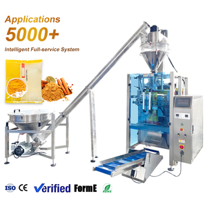 Machine d'emballage VFFS entièrement automatique pour sachets alimentaires, machine de remplissage et de scellage pour poudre de curcuma et poudre de curry - Product Image 1