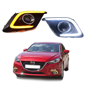 Led DRL Đèn Chạy Ban Ngày Cho <span class=keywords><strong>Mazda</strong></span> <span class=keywords><strong>3</strong></span> Axela 2014 2015 2016 Ánh Sáng Ban Ngày Sương Mù Ánh Sáng Đèn Với Tín Hiệu Lần Lượt Xe Phụ Kiện - Product Image 1