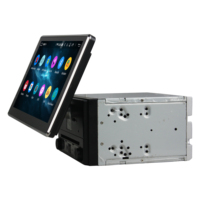 Radio para Auto KLYDE KD-2000 con Pantalla Ajustable de 10.1 Pulgadas, Android 10.0, Reproductor con DSP, GPS y RGB, Universal