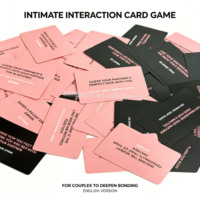 Jeu de cartes interactif personnalisé, écologique et amusant pour couples et familles, pour des soirées conviviales qui renforcent les liens - Conception durable, logo personnalisé