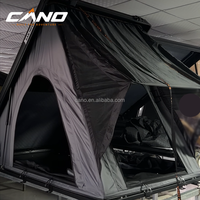 Tente de toit ultra-fine, légère, isolée, en aluminium rigide avec support de toit pour une installation rapide, camping tout-terrain 4x4, voyages