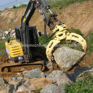 Accessoires d'excavatrice sur mesure en gros : Grappin rotatif, Godet de préhension pour excavatrice, Godet grappin pour bois - Product Image 6
