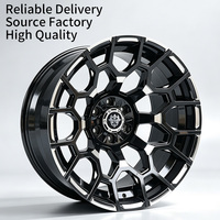 Jantes FLowtone, design creux concave, jantes en alliage d'aluminium de 20 et 22 pouces, 5x114.3/127, pour Jeep Wrangler