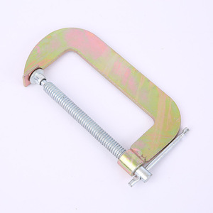 G Clamp Galvanized Steel Plate 2 To 12 Inch For Woodworking And Fixing Applications - Product Image 1