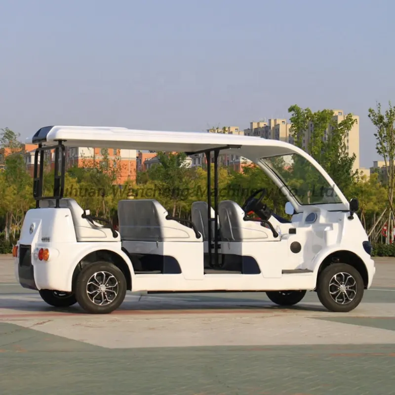 Rifornimento solare usato di fabbrica popolare elettrico moderno piccolo veicolo di nuova energia Automobile persona Golf Cart Car