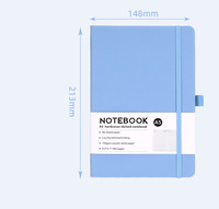 Carnet en cuir PU A5 personnalisé de haute qualité avec logo, journal imprimé, couverture rigide, bloc-notes élastique, cadeau, fournitures de bureau