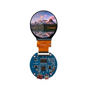 ฟูหลง ไอ เซียวจื้อ จอแสดงผล LED แบบ IPS LCD ทรงกลมขนาด 2.1 นิ้ว สำหรับบอร์ดไดรเวอร์ DIY จอเสริมสำหรับเคสคอมพิวเตอร์ - Product Image 1