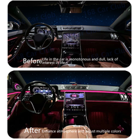 Pour Mercedes Benz W223 S450L S480 S500L Classe S, 64 couleurs, nouvelle lumière ambiante active LED, moulures intérieures, lampe décorative, pièce de rechange