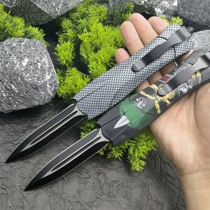 Couteau de poche pliable tactique de survie pour le camping en plein air avec brise-vitre, couteau utilitaire multifonctionnel pour le camping - Product Image 3