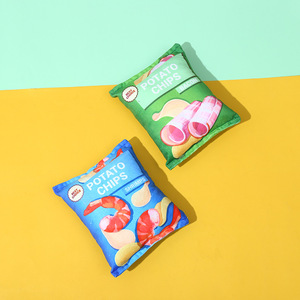 Tùy Chỉnh Lớn Khoai Tây Chiên Túi Pet Đồ Chơi Oxford Vải Mô Phỏng Snack Chew Đồ Chơi Cho Chó Và Mèo Cho Con Chó Con Chơi Và Răng Làm Sạch - Product Image 3