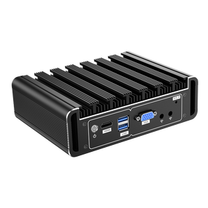 พีเอฟเซนส์ มินิพีซีไร้พัดลม รุ่น GT4L <span class=keywords><strong>4</strong></span> พอร์ตแลน J4125 อินเทล แรม DDR4 สำหรับใช้งานทางการศึกษา ธุรกิจ ซอฟต์แวร์เราเตอร์ มีปลั๊ก AU/US/CN - Product Image 1