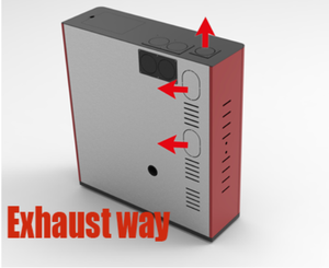 Poêle à granulés <span class=keywords><strong>de</strong></span> <span class=keywords><strong>bois</strong></span> bulgare sans fumée <span class=keywords><strong>de</strong></span> 11 kW avec télécommande - Product Image 5