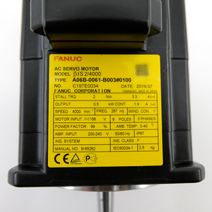 Motor de CA Original FANUC A06B-0061-B003 para Máquinas Herramienta y Equipos de Automatización Industrial de Alta Gama - Product Image 5