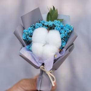 Mini Ramo de Rosas Secas al por Mayor, Rosas Preservadas para Regalos de Cumpleaños, Regalos de San Valentín, Decoración de Bodas y Navidad - Product Image 2