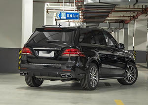 Kit de Carrocería Clase <span class=keywords><strong>M</strong></span> ML <span class=keywords><strong>166</strong></span> para Mercedes Benz 2011-2015, Actualización a GLE W166 2015-2019 GLE63 AMG63, Parachoques, Rejilla, Luces LED - Product Image 3