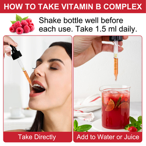 Hatmanlabs B1 B6 B12 Supplément Sublingual Complexe <span class=keywords><strong>de</strong></span> Vitamines B en Gouttes pour l'Énergie, le Métabolisme et la Santé Cardiovasculaire - Product Image 5