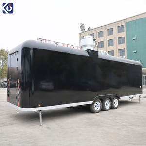 CAMPTRL Remorque de restauration rapide entièrement équipée pour hot-dogs et pizzas, chariot à hot-dogs, camion de café et de restauration avec cuisine complète à vendre aux États-Unis - Product Image 3