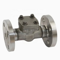 Válvula de bola de hierro fundido con brida industrial API 6D o oblea o válvula de retención de acero inoxidable forjado con oscilación