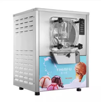 China Leverancier Gelato Hard Ijs Machine Aanrecht Top Commerciële Tafelblad Desktop Batch Hard Ijs Machine Maker