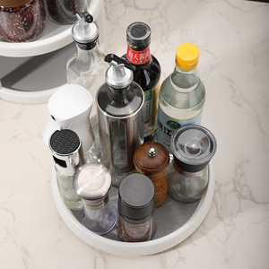Condimentos de plástico giratorios personalizados de tamaño completo, organizador de almacenamiento de baño para el hogar, almacenamiento de cocina perezoso <span class=keywords><strong>Susan</strong></span> - Product Image 6