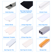 Profils de co-extrusion PVC/plastique pour joints d'étanchéité de portes de conteneurs frigorifiques - Personnalisés, écologiques, durables, anti-flamme