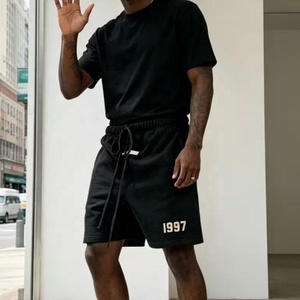 Pantalones Cortos Casuales de Moda para Hombre <span class=keywords><strong>Fear</strong></span> 1997, Cintura Media, Estilo Hip Hop, Ecológicos, de Alta Calidad, con LOGO, Venta al Por Mayor 2026 - Product Image 3