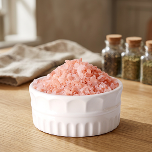 Sal Comestible del Himalaya Rosa Oscuro 100% Orgánica Natural en Gránulos Gruesos, Premium para Exportación, Bolsa a Granel, 84 Oligoelementos, Alta Calidad - Product Image 1
