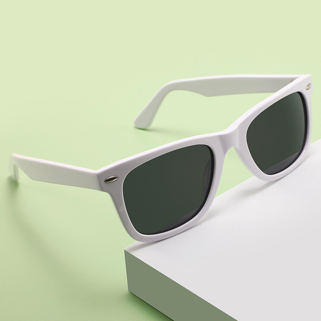 2025 New Fashion Acetate Polarized Sunglasses UV400 Tac Lenses Unisex Black White Green Brown Frame Colors for Outdoor Travel