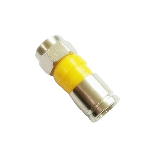 <span class=keywords><strong>F</strong></span> Rg6 Nén Kết Nối Đồng Trục PPC Tín Hiệu Chặt Chẽ RG6/RG6Q - Product Image 4