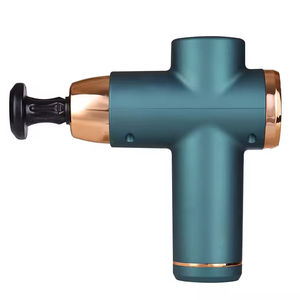 Pistola de Massagem Verde Profissional Personalizada para Relaxamento Muscular Profundo, Multifuncional e Potente, com Logo - Product Image 1