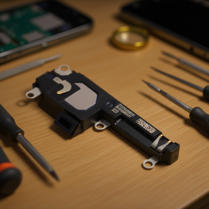 Zumbador para iPhone 13 Mini, pieza de repuesto de 30Hz 12V con conector y orificios de montaje - Product Image 3