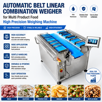 Peseuse combinée linéaire automatique IP65 pour produits alimentaires multiples, haute précision