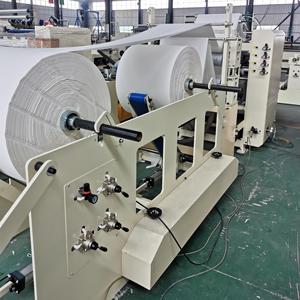 Prix usine entièrement automatique haute capacité gaufrage et pliage ligne de production de papier de soie faciale avec boîte de vitesses et moteur - Product Image 2