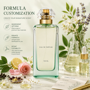 Parfum et parfums originaux Nile Garden OEM pour une senteur fraîche dans un flacon vert - Product Image 5