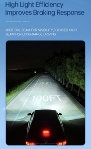 Hot bán điện tử Chip mới H15 Led Đèn Pha Bóng đèn CANBUS Xe LED chùm cao + DRL lái xe đèn làm mát fan hâm mộ lỗi miễn phí - Product Image 6