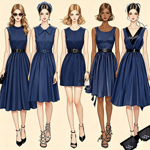 <span class=keywords><strong>Vestido</strong></span> sin Mangas Personalizado para Mujer, Color Sólido, Casual Chic, Midi, Elegante, para Trabajo o Fiesta, Venta al Por Mayor de Fábrica OEM - Product Image 1