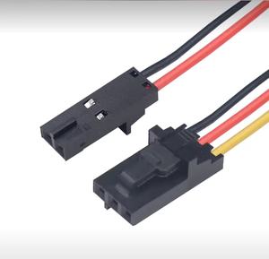 Maßgefertigte Automotive PVC 12V Kabelkonfektion 2,54mm Dupont 2P 3P 4P Adapter Abisolierte Enden Kabelbaum - Product Image 6