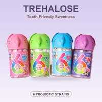 Premières collations pour bébés et tout-petits, yaourts aux fruits lyophilisés, sans additifs, saveur naturelle, 14g, boîte portable