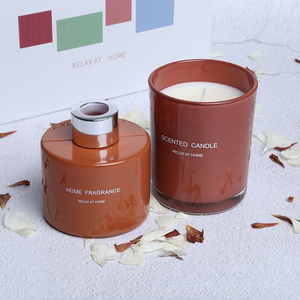 Mingschin Luxury Aroma Fragrance <strong>Reed</strong> <strong>Diffuser</strong> and Scented Candles Gift Box <strong>Sets</strong> Gift <strong>Set</strong> Scented Soy Candle <strong>Reed</strong> <strong>Diffuser</strong> <strong>Set</strong> - Product Image 3