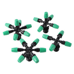 Sistema <span class=keywords><strong>de</strong></span> nebulización para <span class=keywords><strong>riego</strong></span> <span class=keywords><strong>de</strong></span> jardín, <span class=keywords><strong>Kit</strong></span> <span class=keywords><strong>de</strong></span> microaspersores con conector <span class=keywords><strong>de</strong></span> rosca <span class=keywords><strong>de</strong></span> 1/2 pulgadas, 4, 5, 6 y 7 vías - Product Image 2