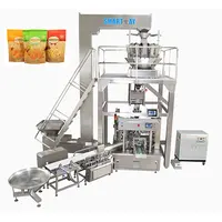 Высокоскоростная автоматическая упаковочная машина для сухих фруктовых продуктов с многоголовочным весом для закусок