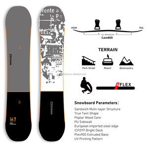 Ensemble complet de <span class=keywords><strong>snowboard</strong></span> XCMAN pour homme, <span class=keywords><strong>snowboard</strong></span> camber true twin sculpté + fixations + bottes pour tous les terrains, idéal pour les débutants - Product Image 2