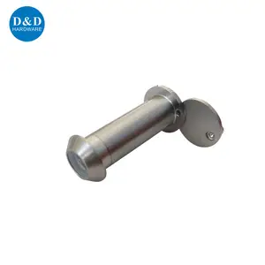 160 Degree Brass Satin chrome with glass lens door viewer Door Peephole Viewer pipes