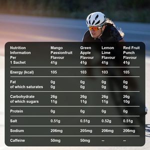 Gel Energético LIFEWORTH Endurance con Cafeína, Vitaminas del Complejo B y Aminoácidos para Correr y <span class=keywords><strong>Ciclismo</strong></span> - Product Image 3