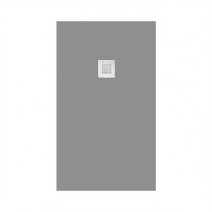 Plato de Ducha Rectangular Serenity 70 x 190 cm Gris 7035 - Product Image 2